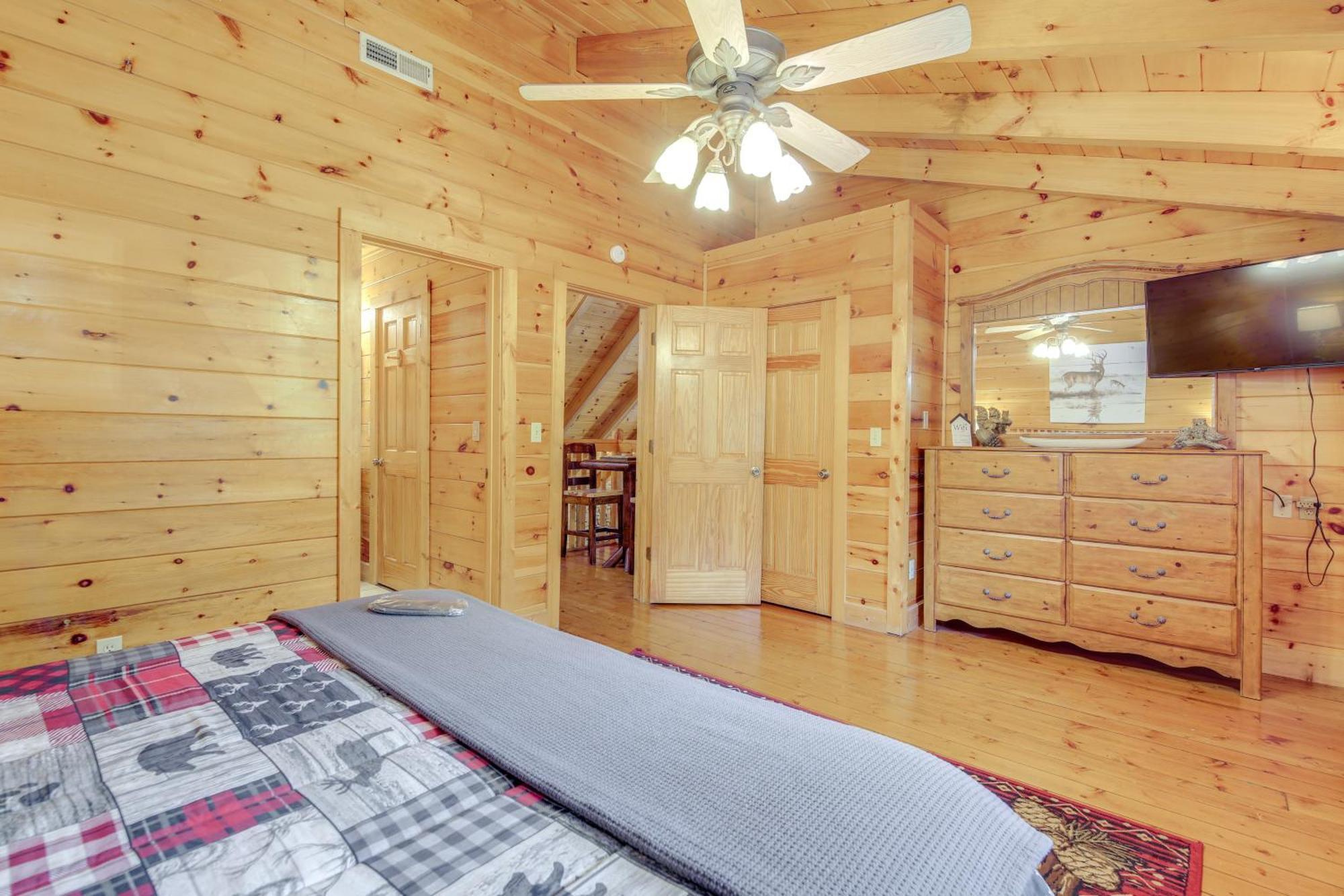 Sevierville Cabin With Deck Minutes To Pigeon Forge מראה חיצוני תמונה