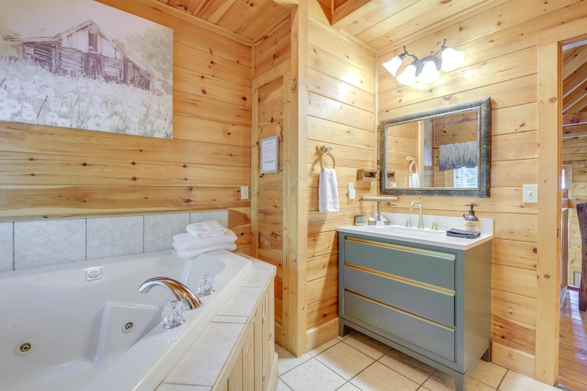 Sevierville Cabin With Deck Minutes To Pigeon Forge מראה חיצוני תמונה