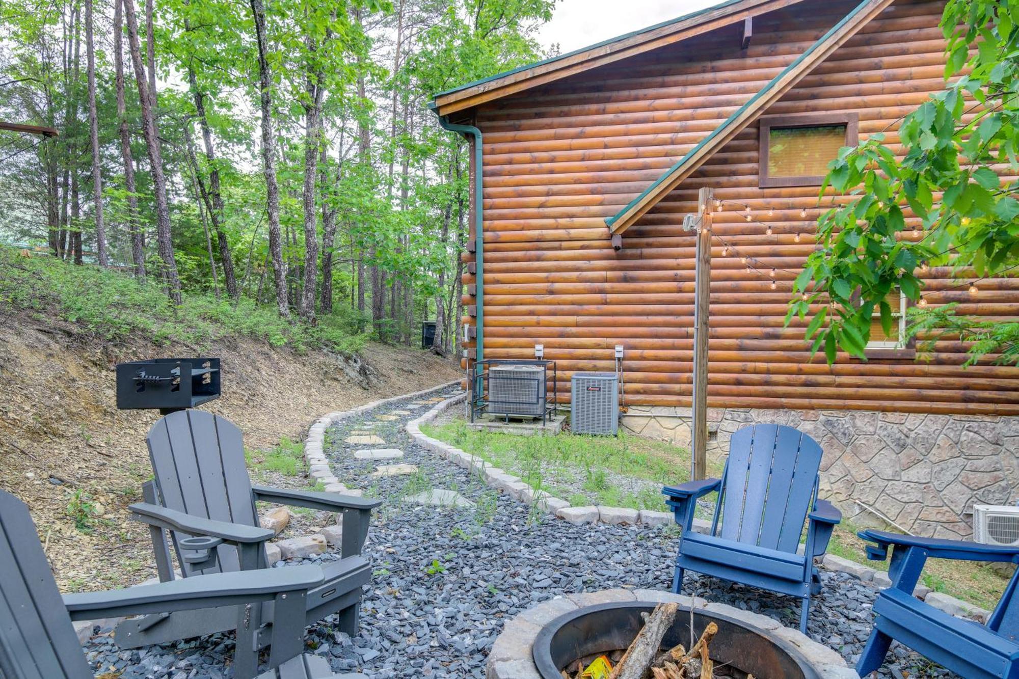 Sevierville Cabin With Deck Minutes To Pigeon Forge מראה חיצוני תמונה