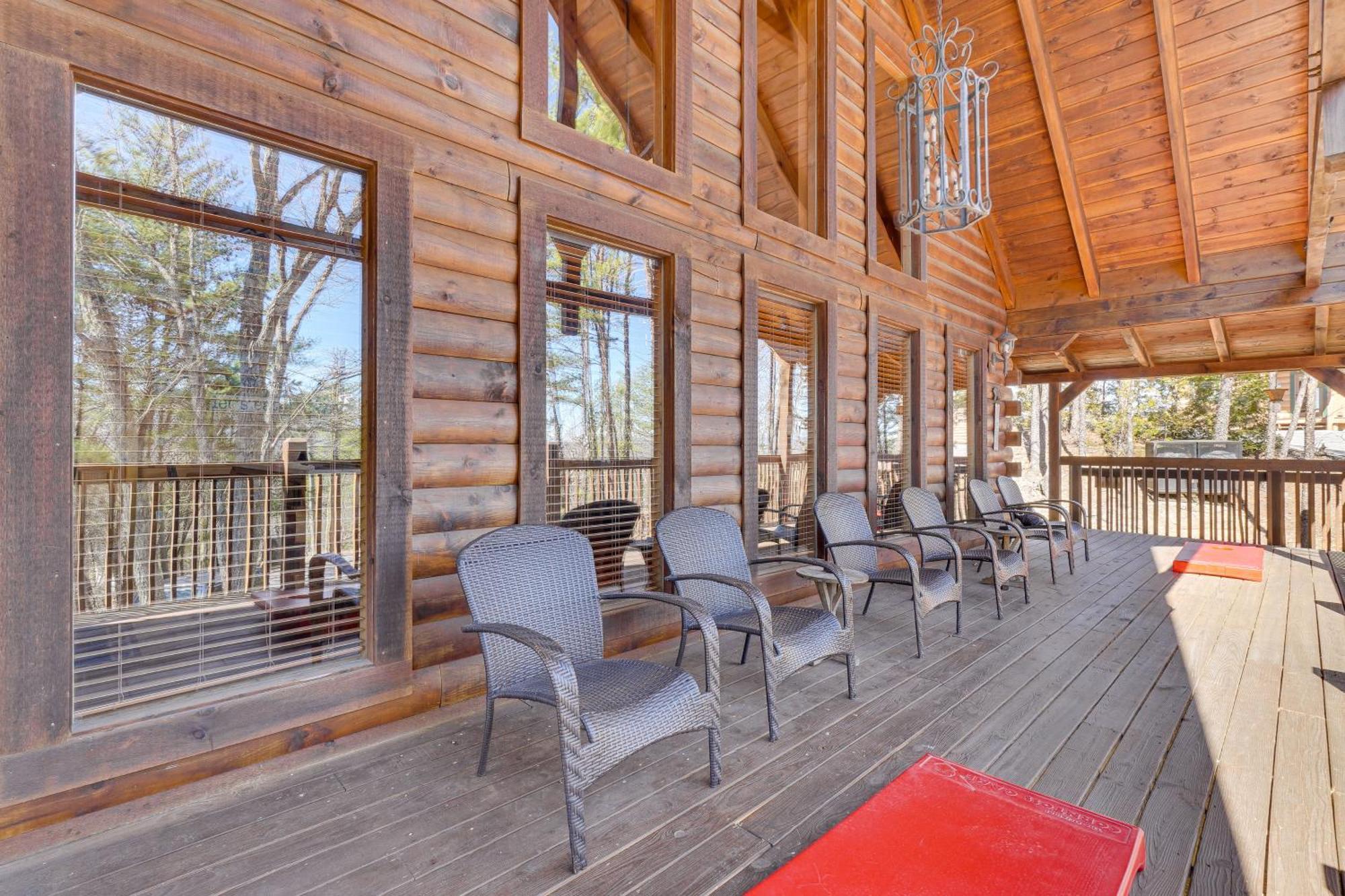 Sevierville Cabin With Deck Minutes To Pigeon Forge מראה חיצוני תמונה