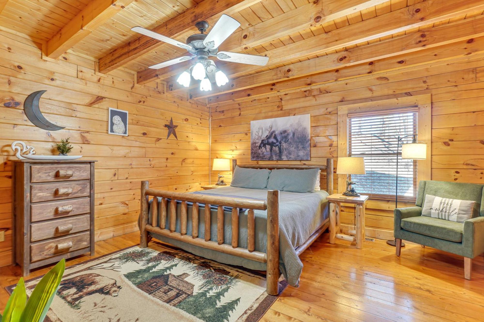 Sevierville Cabin With Deck Minutes To Pigeon Forge מראה חיצוני תמונה